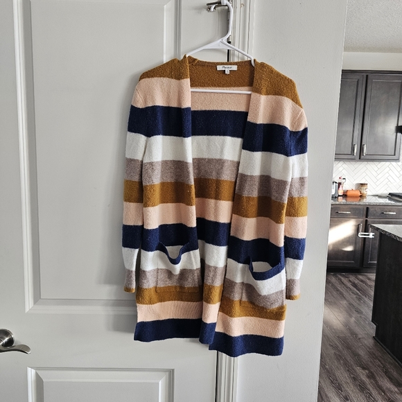 Madewell Kent Stripe Cardigan - Picture 6 of 9